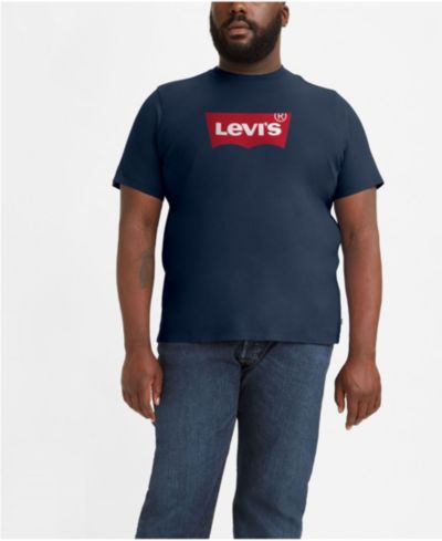 Мужская футболка Levi's Big and Tall с графическим принтом