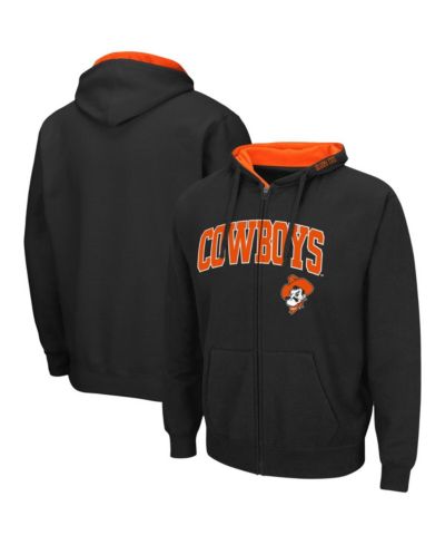 Худи Colosseum Men's Oklahoma State Cowboys Arch & Logo 3.0 Full-Zip