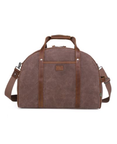 Дорожная сумка TSD Brand Stone Creek из вощеного канваса