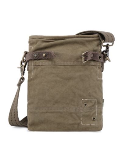 TSD Brand Coastal Canvas Crossbody Bag