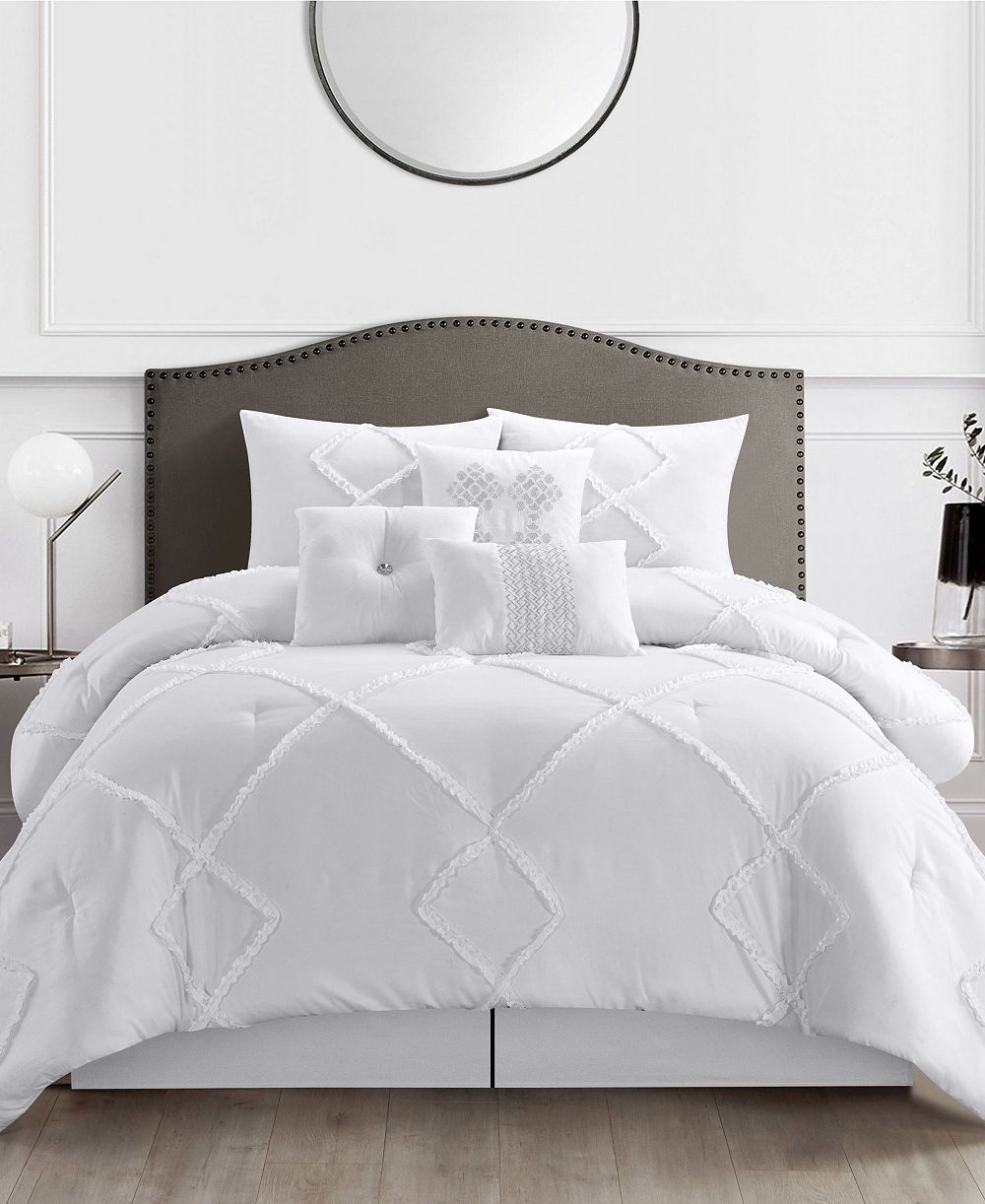 Stratford Park Amber 7-Piece Comforter Set, Queen