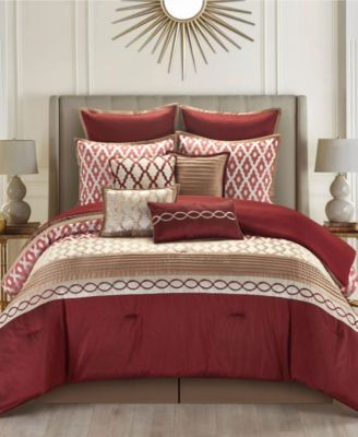 Комплект из 10 предметов: покрывало Stratford Park Caval Geometric, California King