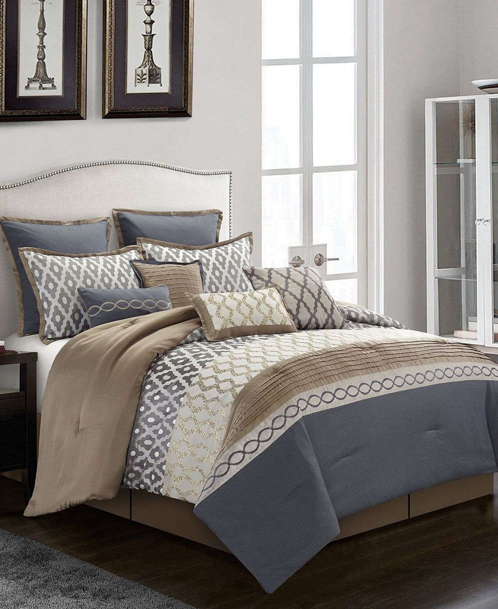 Комплект покрывал Stratford Park Caval Geometric 10-Pc. King