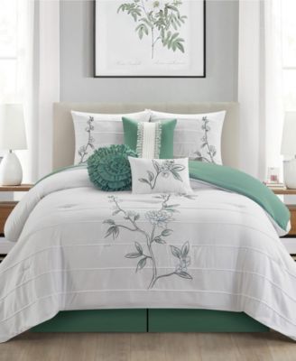 Stratford Park Mona 7-Piece Comforter Set, Queen