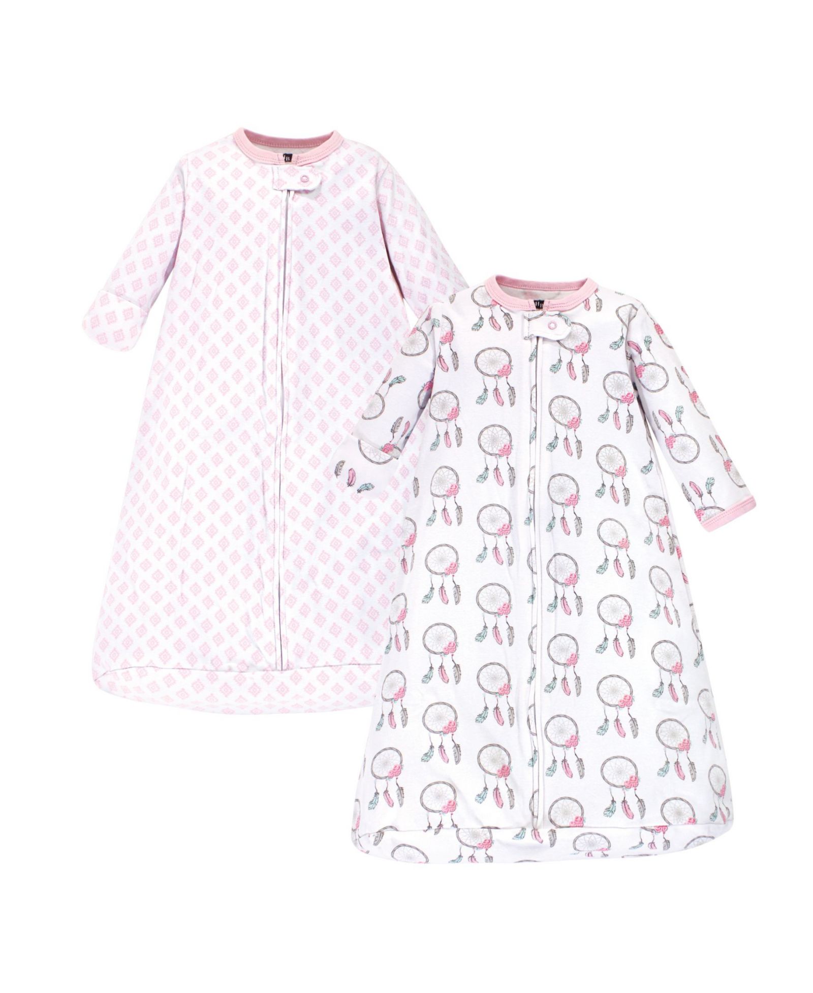 Спальный мешок Hudson Baby Baby Girls Hudson Cotton Long-Sleeve Wearable