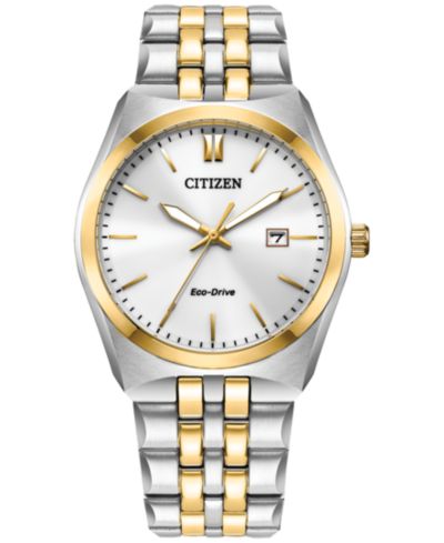 Мужские часы Citizen Eco-Drive Corso с браслетом из нержавеющей стали 40mm