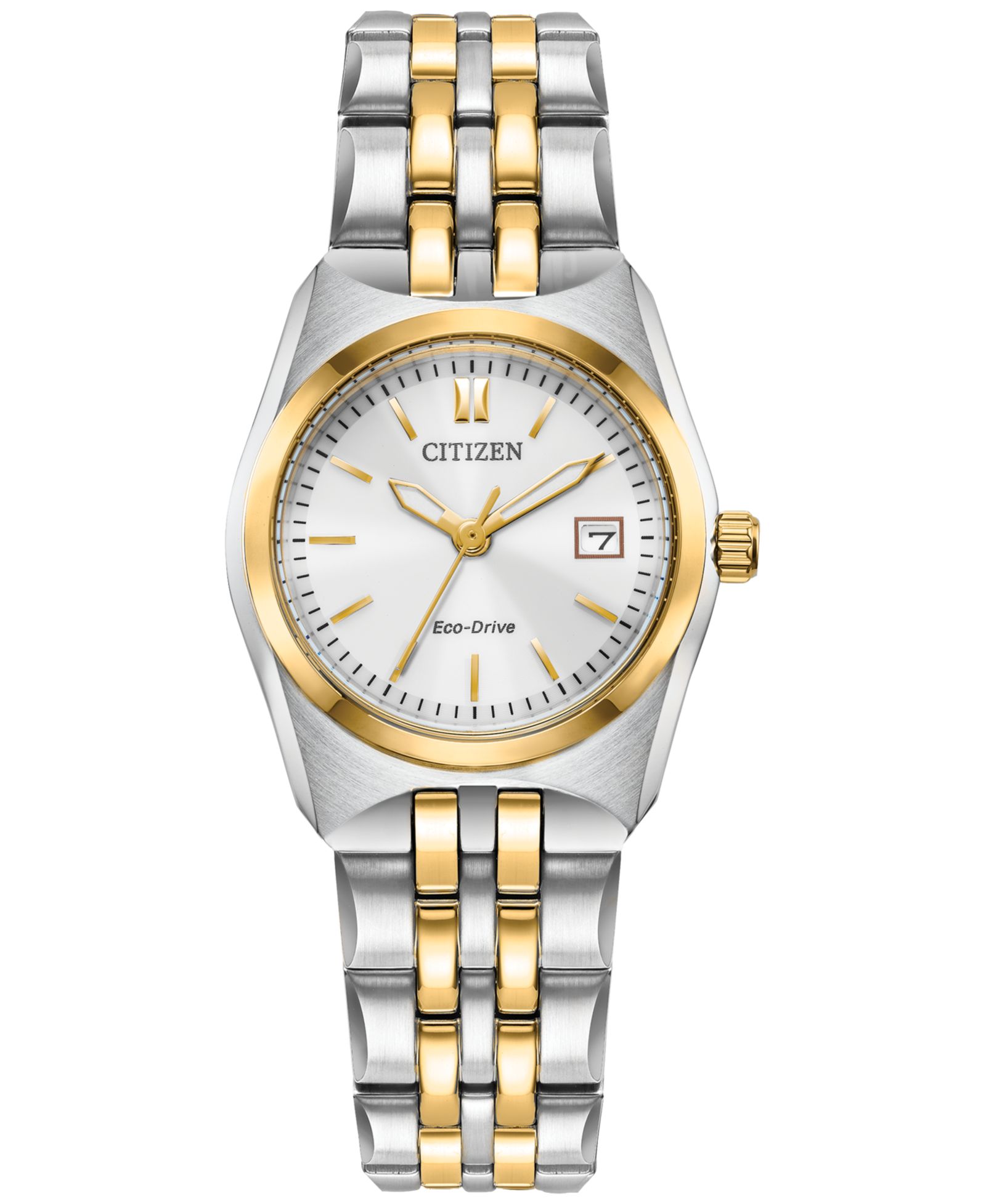 Женские часы Citizen Eco-Drive Corso, сталь, 28mm