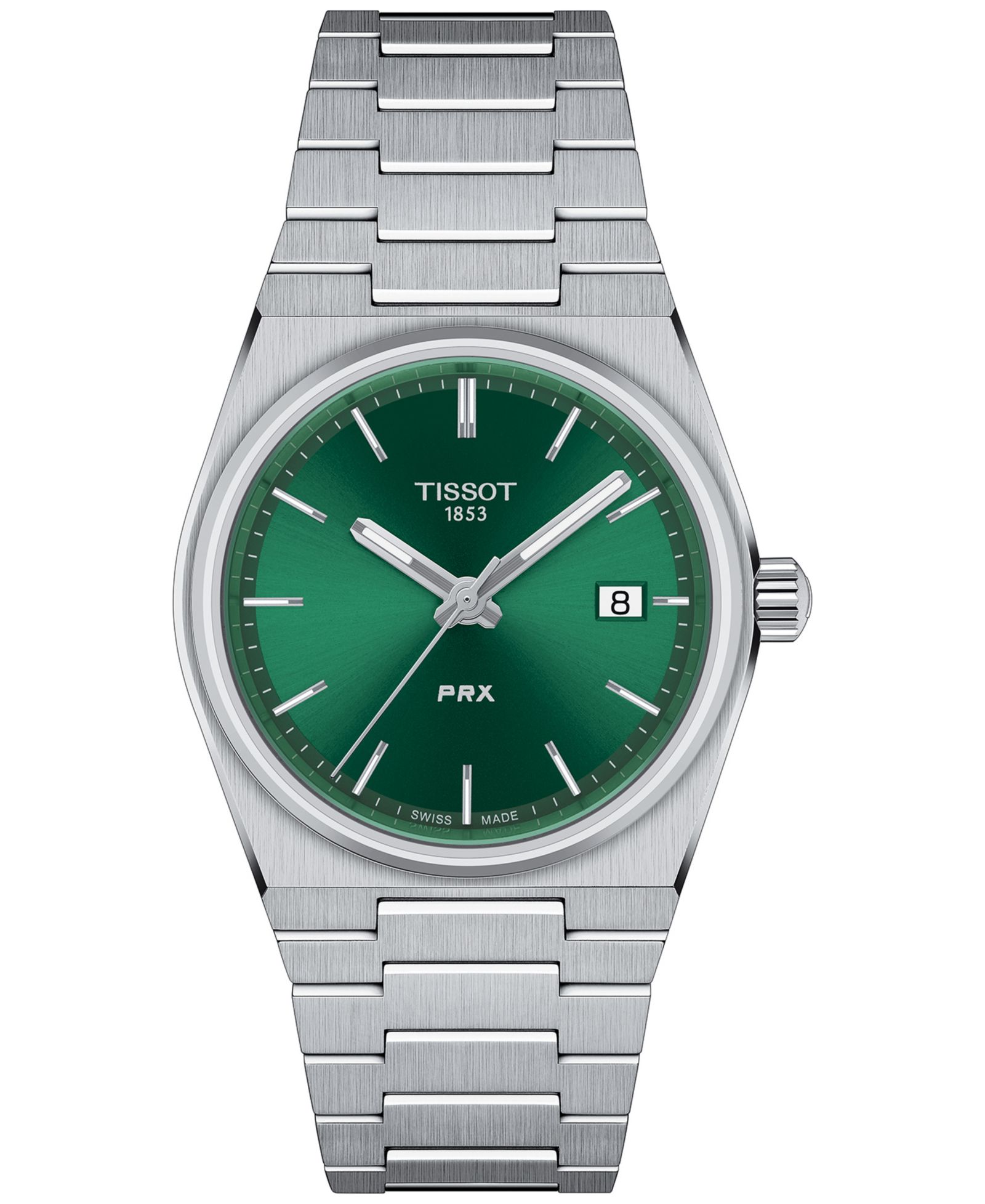 Tissot Unisex PRX из серебристой нержавеющей стали 35mm