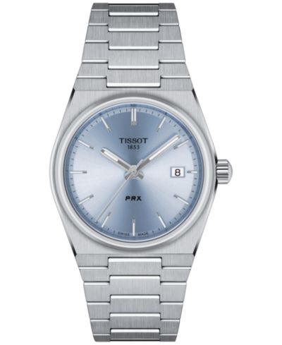 Часы Tissot PRX Unisex Silver-Tone Stainless Steel 35mm