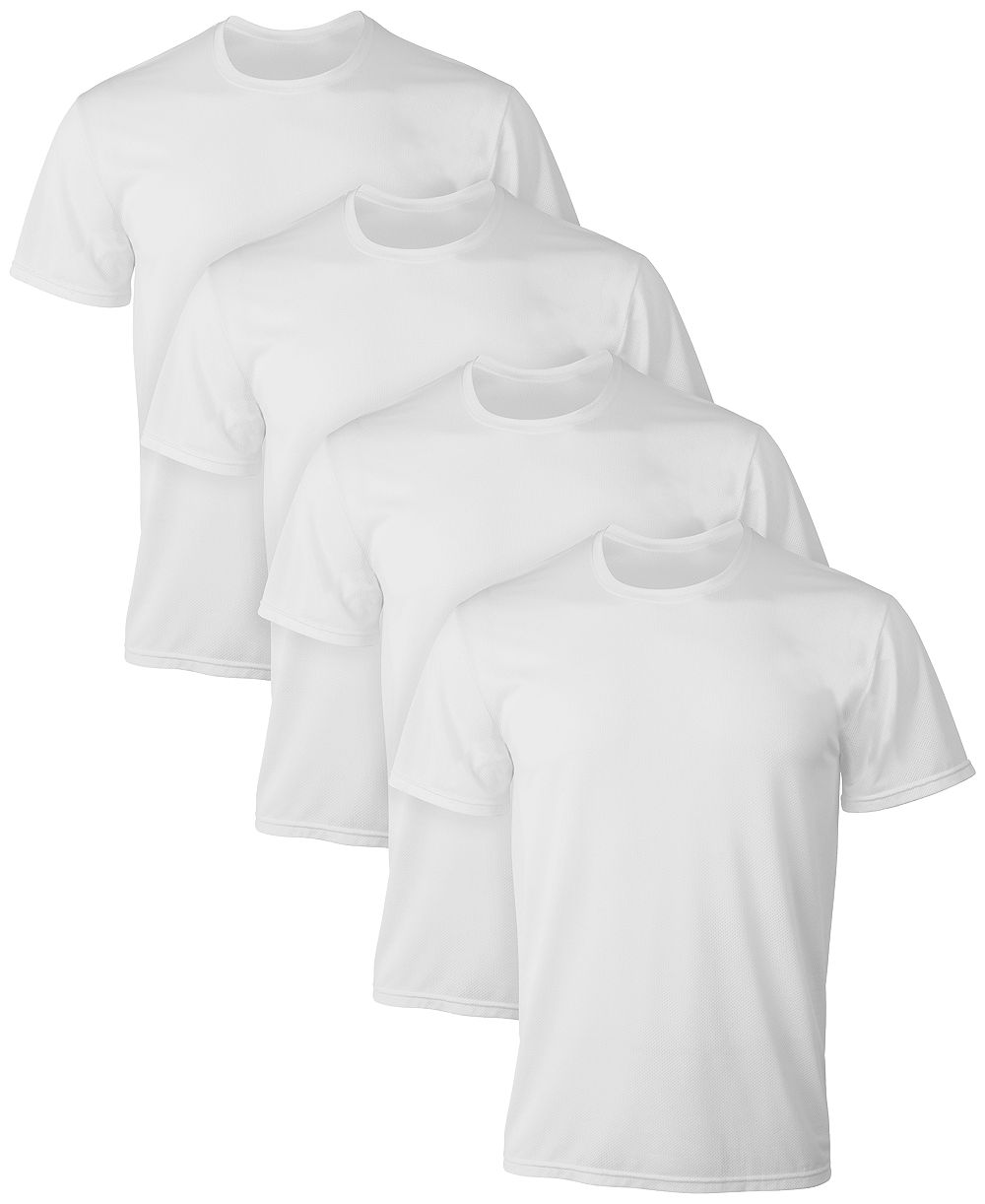 Мужские футболки Hanes Ultimate® X-Temp® 4 шт., отводящие влагу, сетчатые
