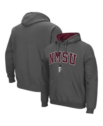 Мужское худи Colosseum New Mexico State Aggies Arch And Logo Pullover