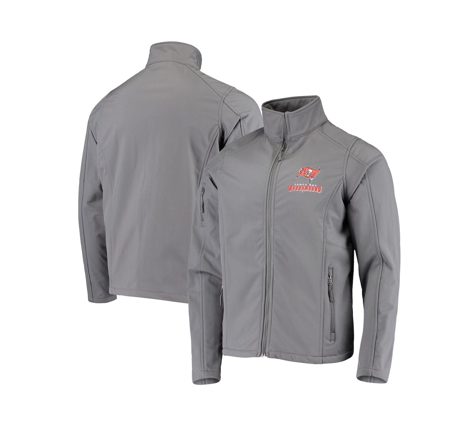 Dunbrooke Мужская мягкая куртка Tampa Bay Buccaneers Sonoma Softshell, цвет Pewter