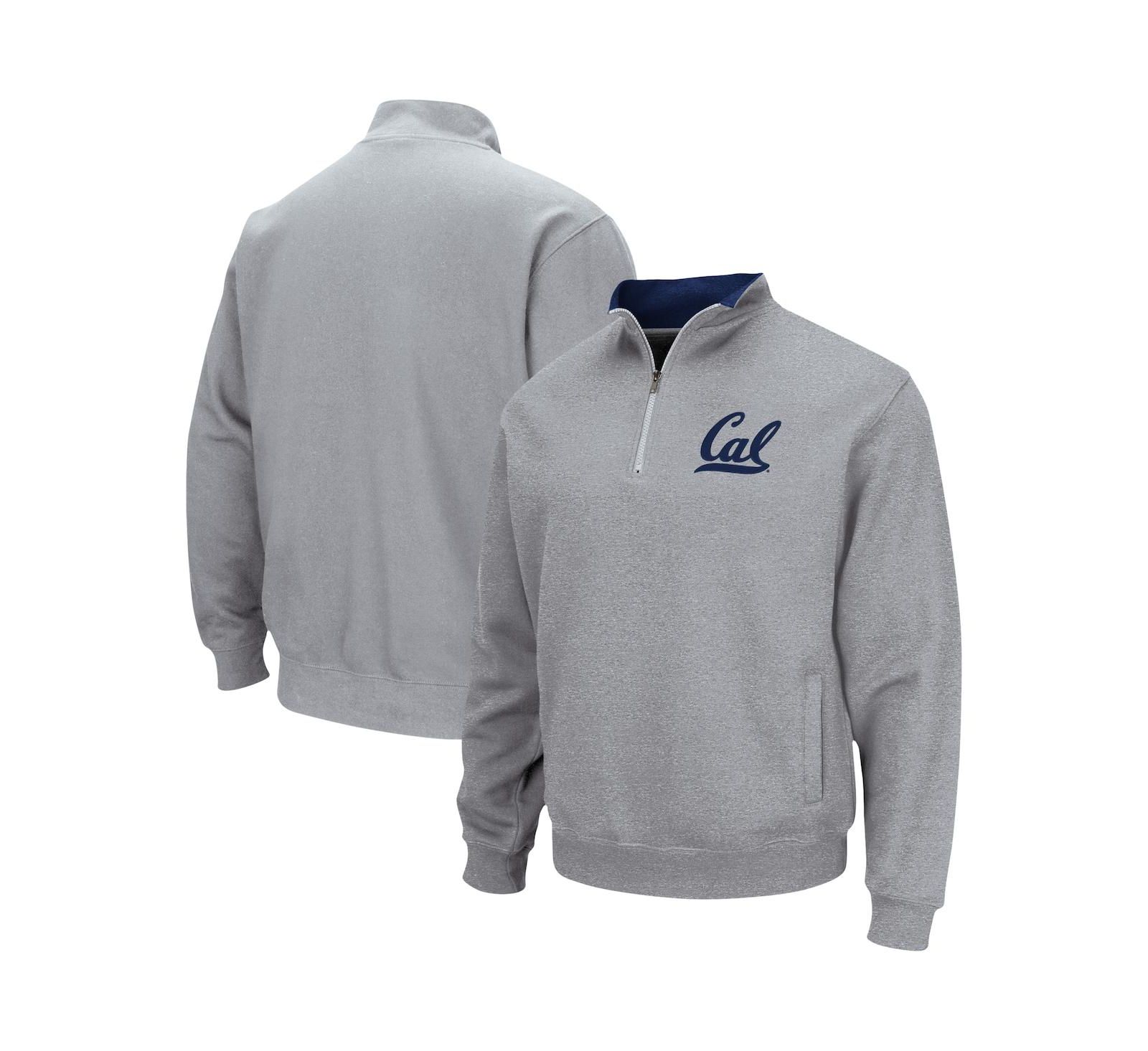 Men's Colosseum Cal Bears Tortugas Logo Quarter-Zip Jacket