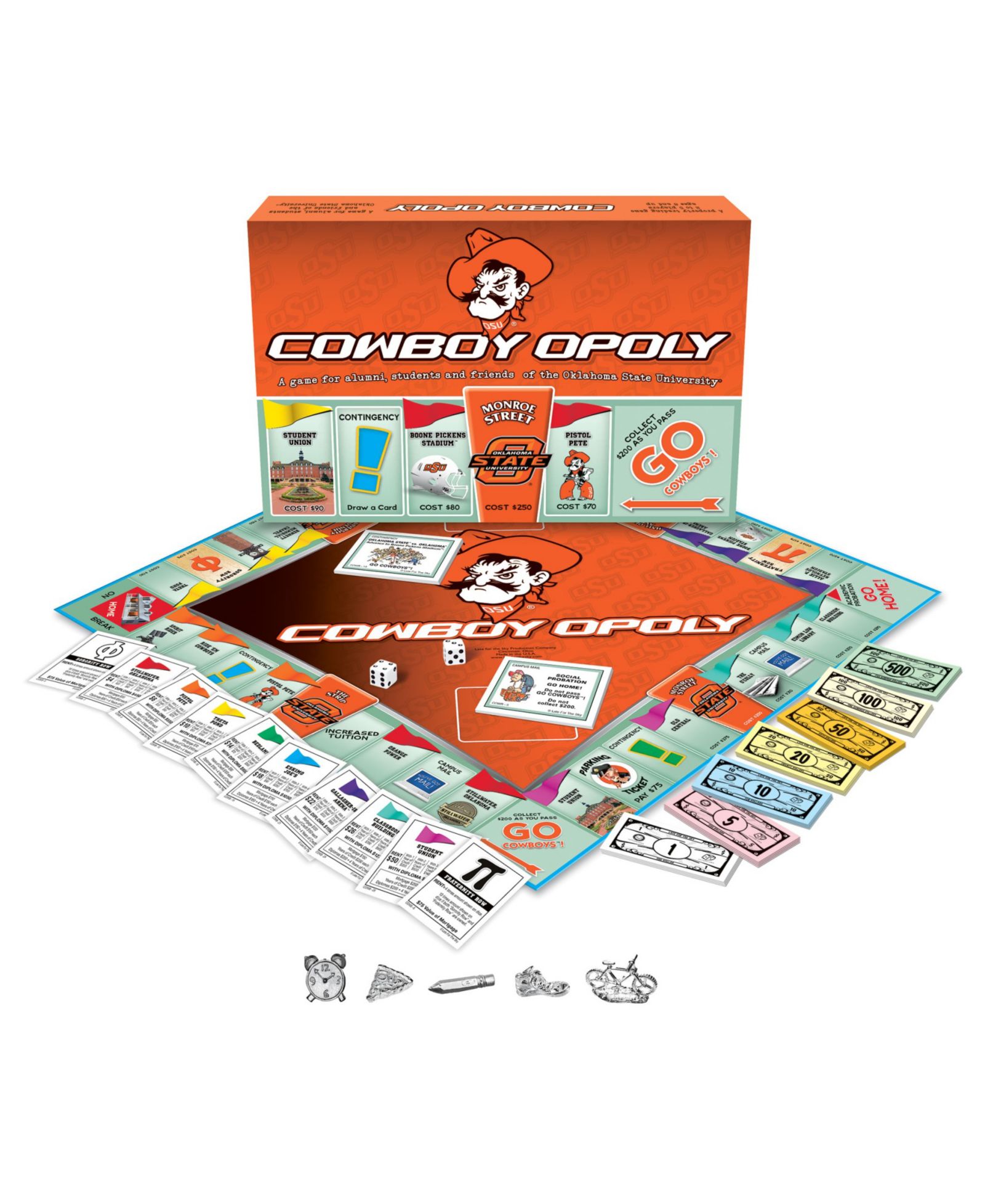Настольная игра Cowboy Opoly Monopoly