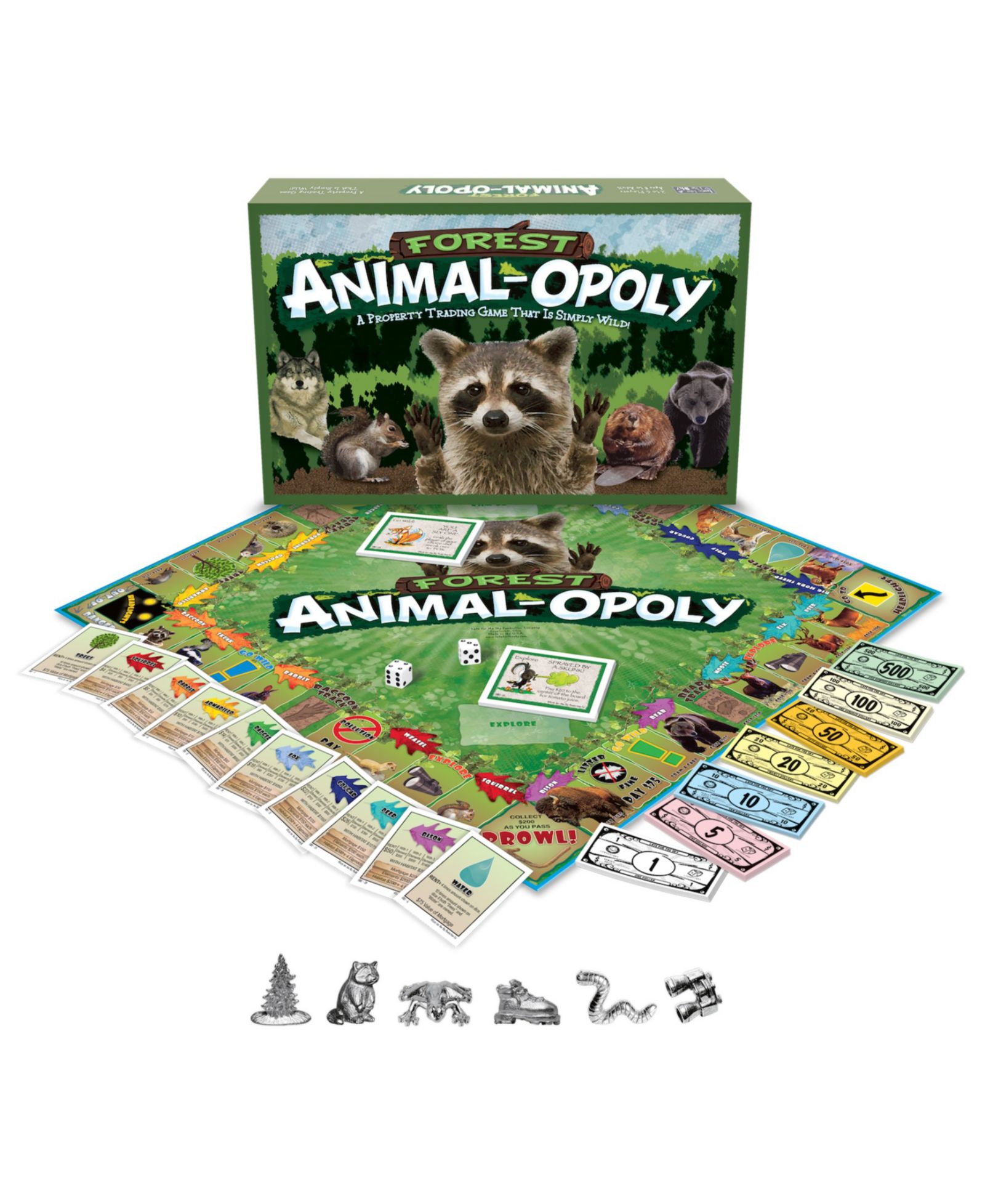 Настольная игра Forest Animal-Opoly