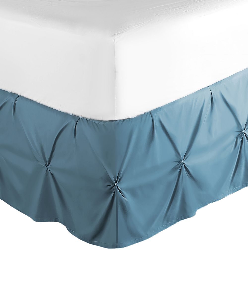 Nestl Bedding 14" Tailored Pinch Pleated Bedskirt, King