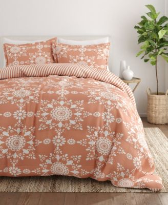 ienjoy Home Ultra Soft Daisy Medallion реверсивный комплект из 2-х покрывал, Twin