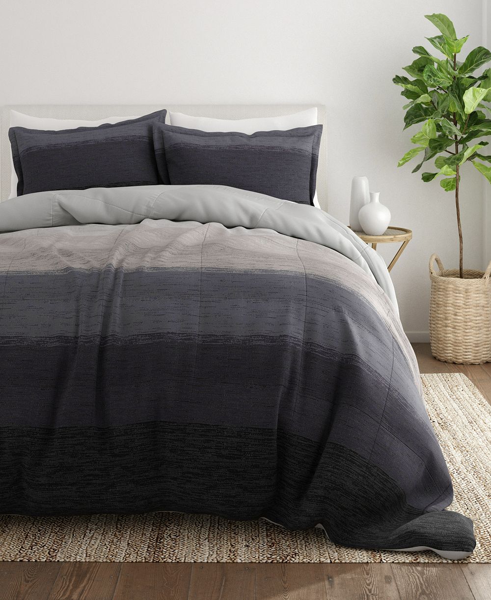 Комплект одеяла ienjoy Home Ultra Soft Ombre 3-Pc. Comforter Set, Queen