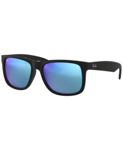 Ray-Ban Unisex Low Bridge Fit Sunglasses, RB4165F JUSTIN COLOR MIX