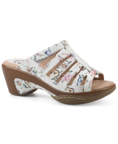 White Mountain Женские сандалии-мюли Valencia Slip-on
