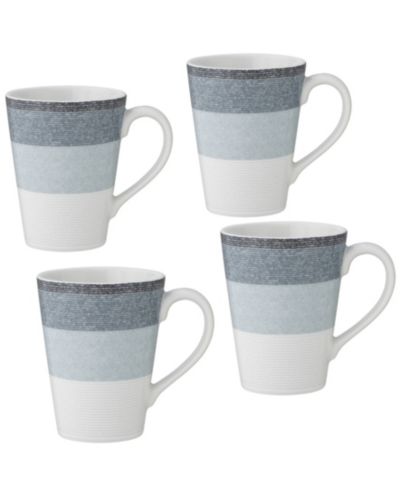 Набор кружек Noritake Colorscapes Layers, 4 шт., 12 oz