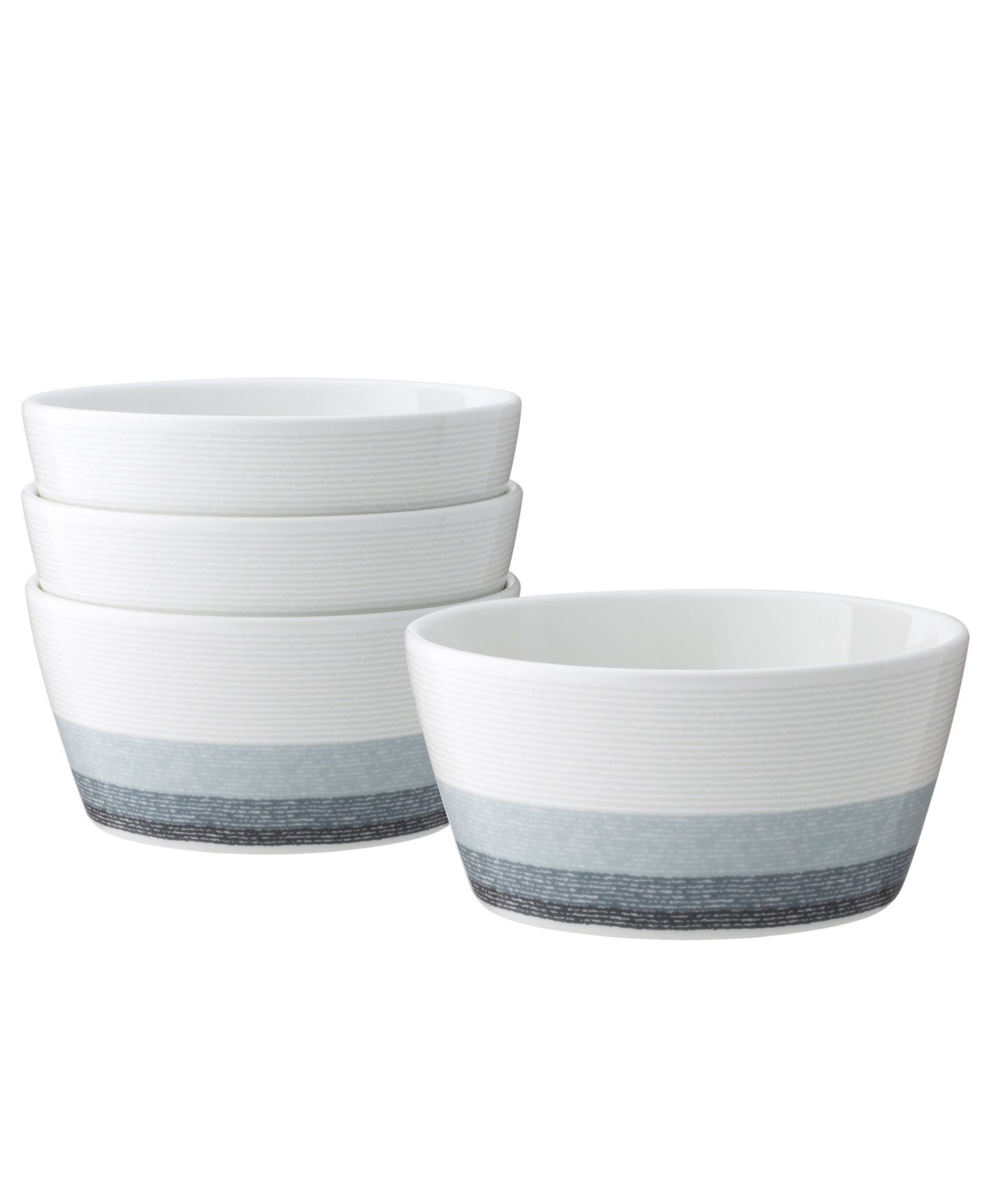 Набор мисок для хлопьев Noritake Colorscapes Layers, 4 шт.
