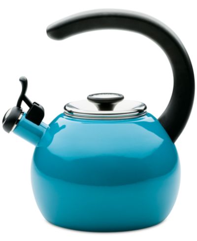 Circulon Enamel on Steel, чайник с свистком, 2-Qt., стальной