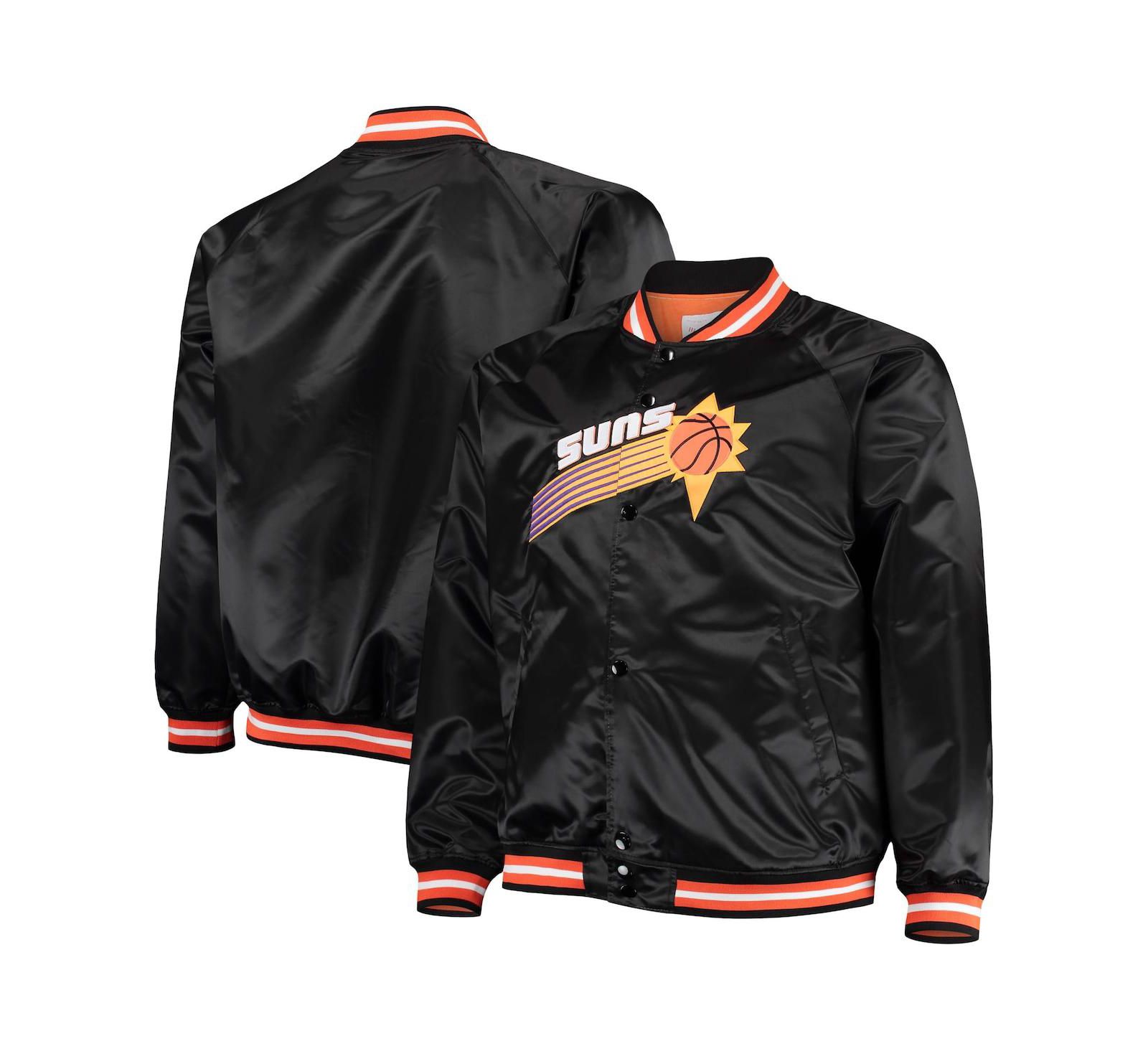 Мужская куртка Mitchell & Ness Black Phoenix Suns Hardwood Classics