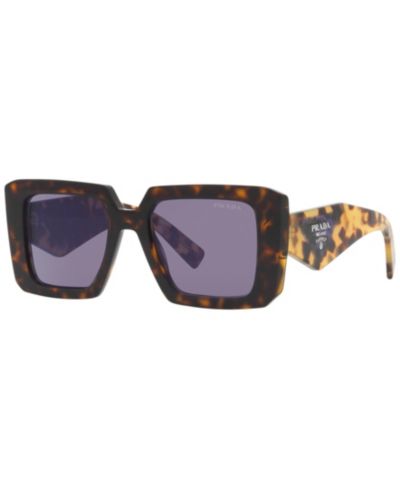 Prada Symbole Квадратные женские солнцезащитные очки, PR 23YS