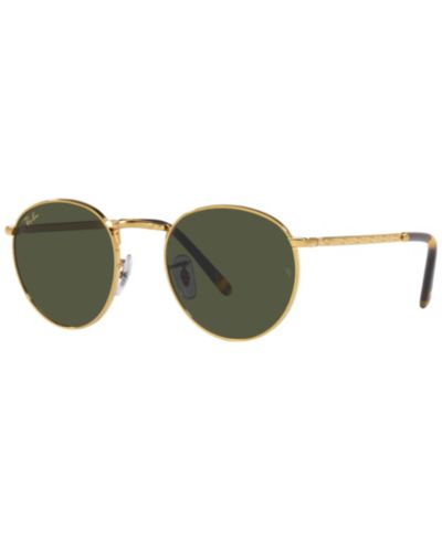 Солнцезащитные очки Ray-Ban Unisex, New Round 50