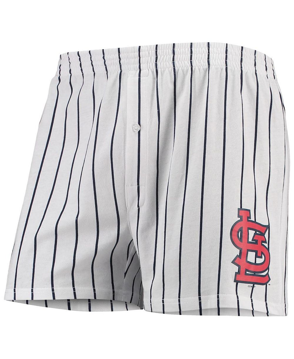 Мужские боксеры-шорты Concepts Sport White St. Louis Cardinals Vigor