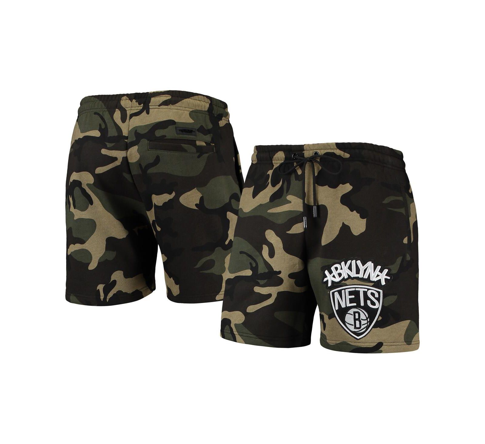 Мужские шорты Pro Standard Camo Brooklyn Nets Team