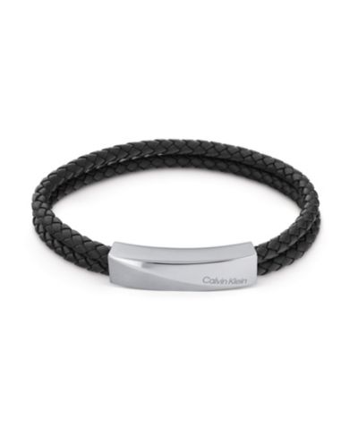Calvin Klein Мужской кожаный браслет Tan