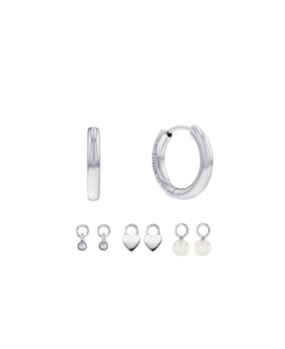 Calvin Klein Женский набор серег-кольц из нержавеющей стали Gift Set