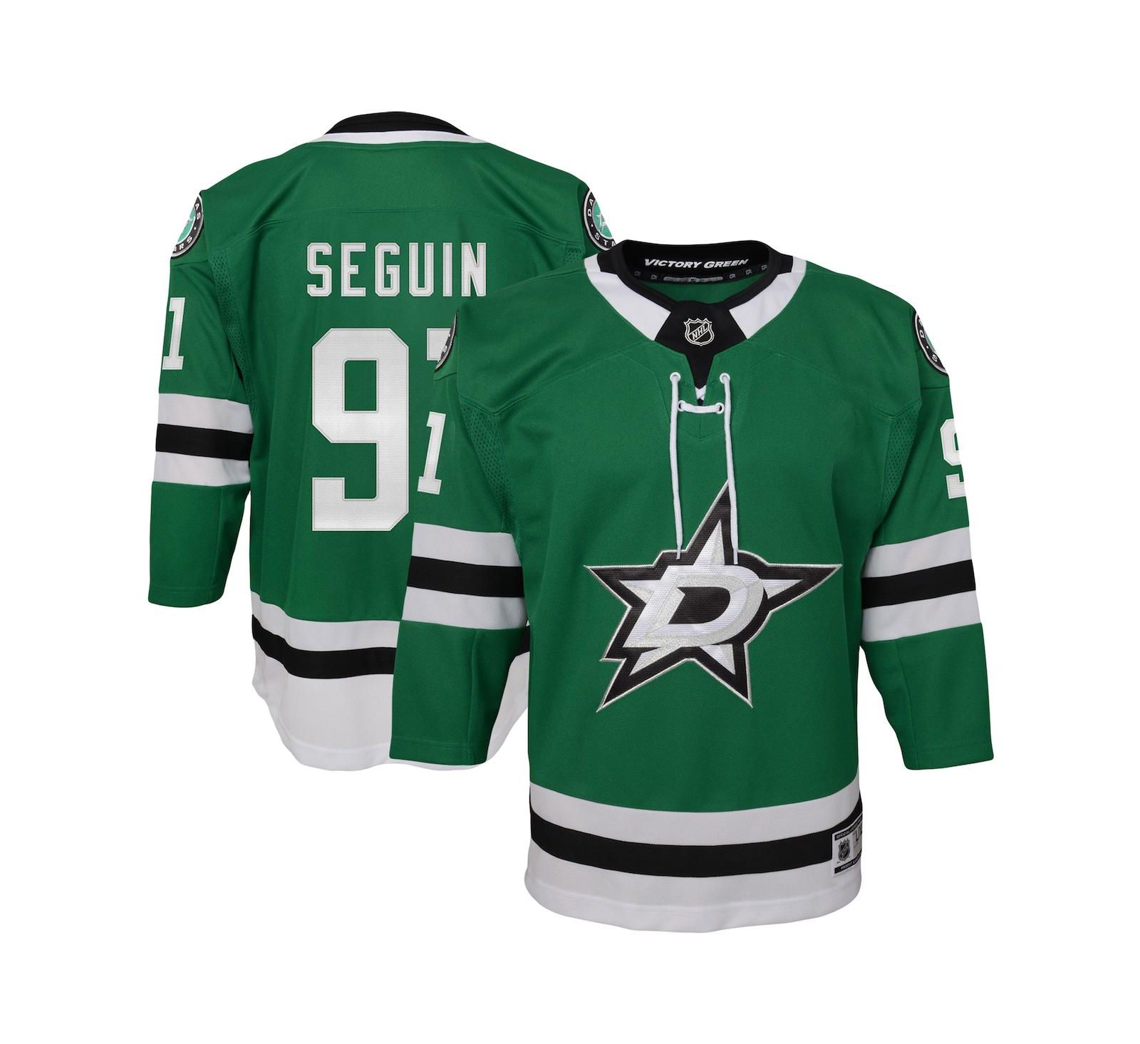 Big Boys Tyler Seguin Kelly Green Dallas Stars Home Premier Player Jersey