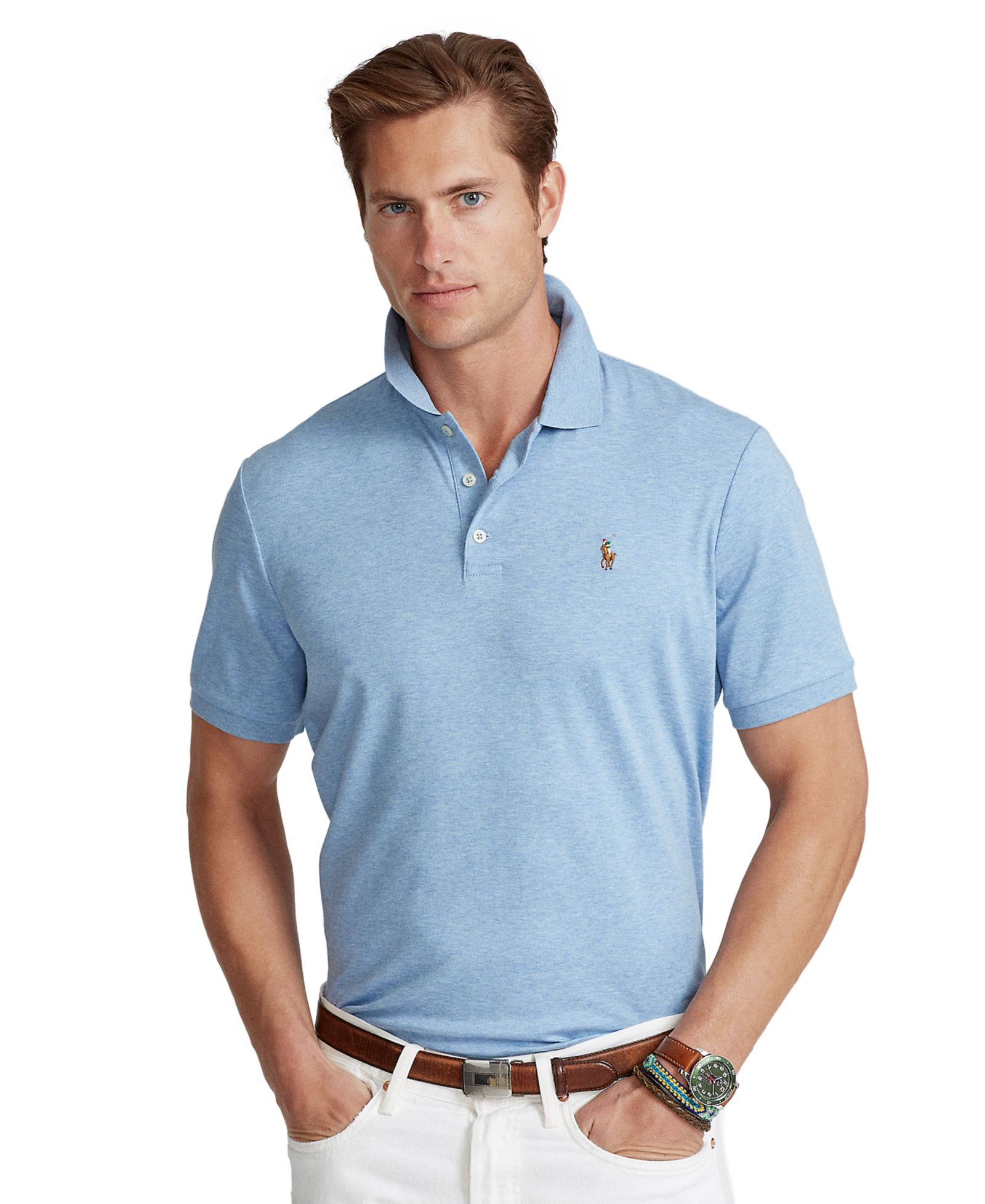 Мужская рубашка-поло Polo Ralph Lauren Classic-Fit Soft Cotton