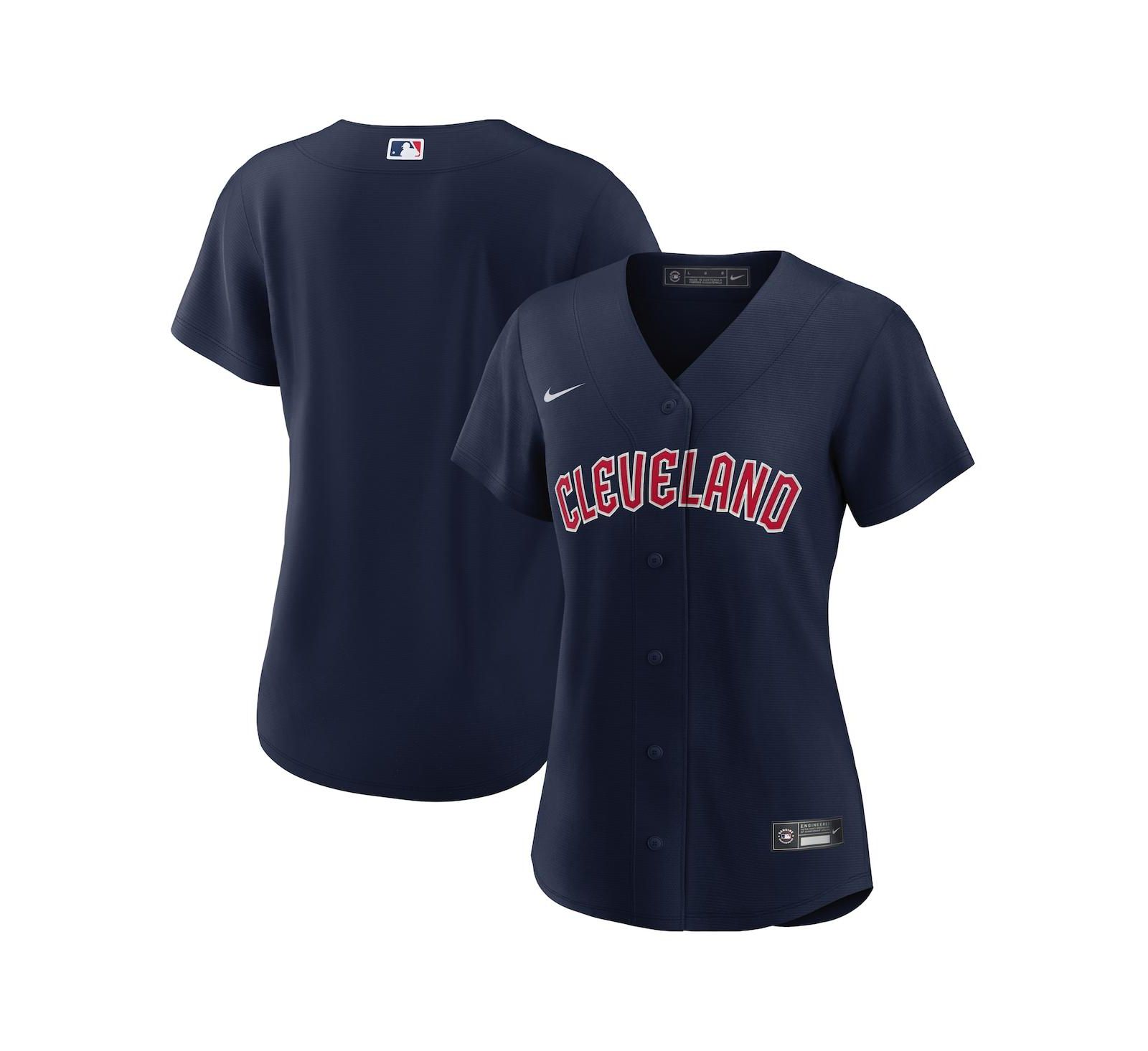 Женская джерси Nike Navy Cleveland Guardians Alternate Official Replica