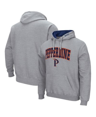 Мужское худи Colosseum Pepperdine Waves Arch and Logo Pullover