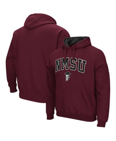 Colosseum Мужское худи с логотипом New Mexico State Aggies Crimson