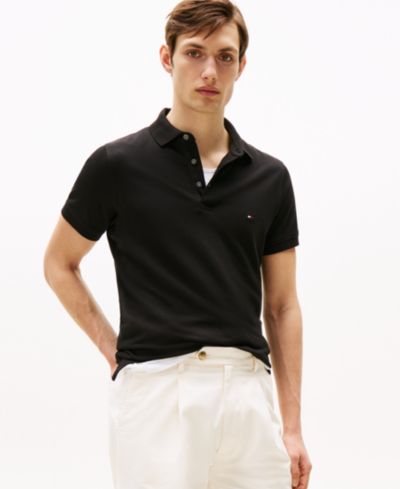 Tommy Hilfiger Men's Iconic 1985 Slim-Fit Polo Shirt