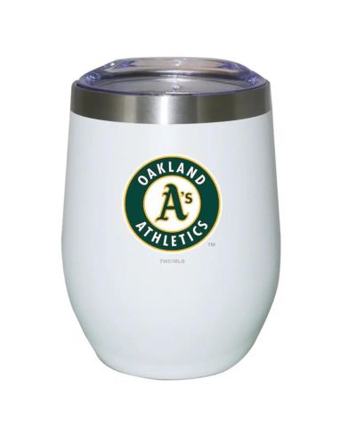 Стакан Oakland Athletics 12 oz Logo Stemless Tumbler