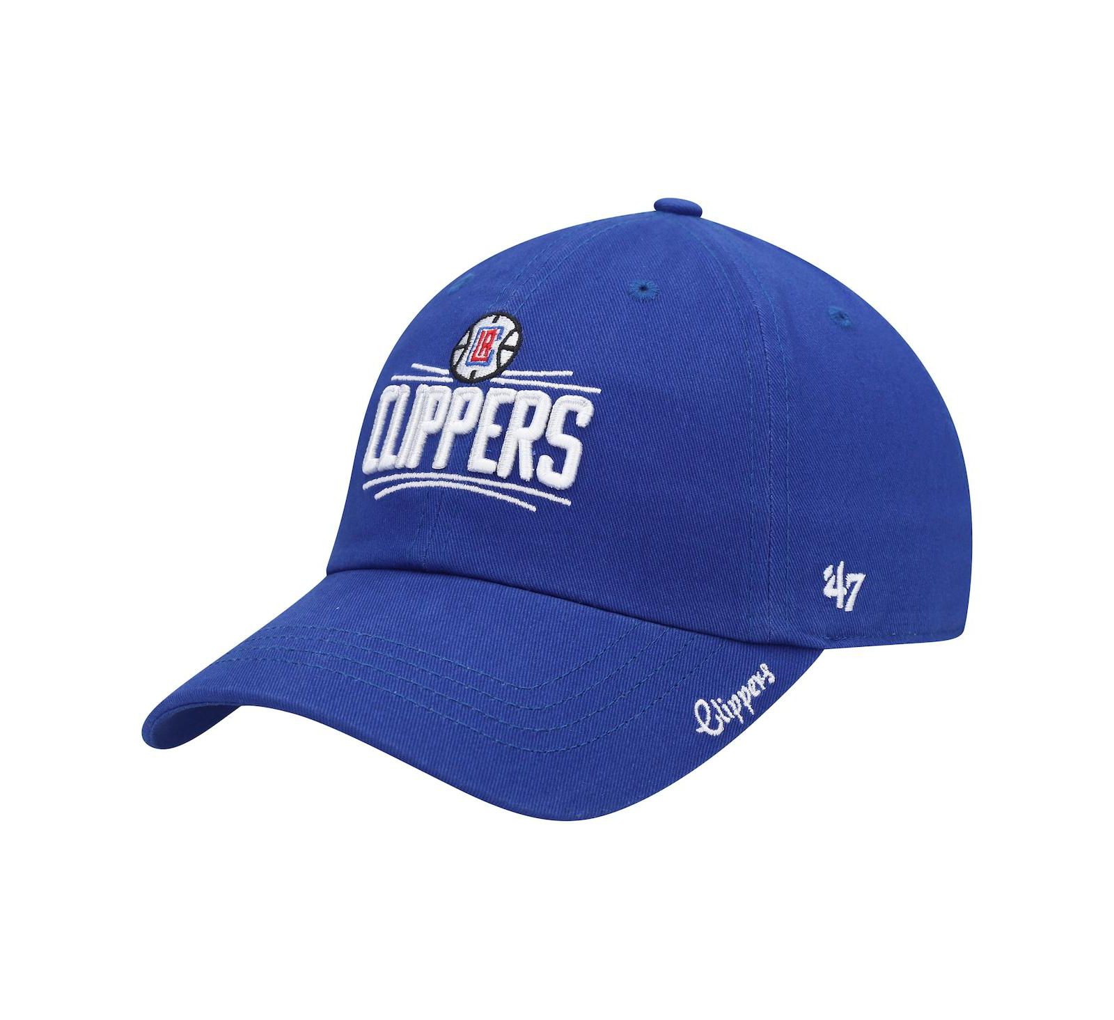 Women's '47 Royal La Clippers Miata Clean Up Logo Adjustable Hat