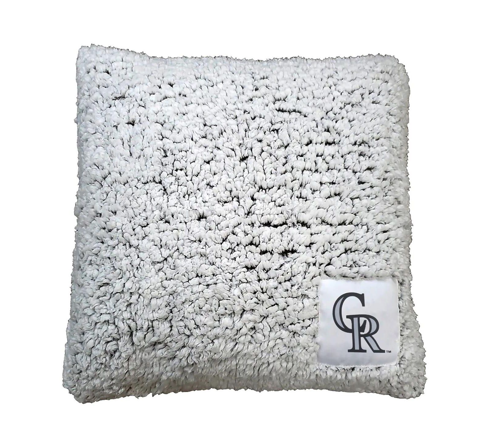 Colorado Rockies 16" x 16" Frosty Sherpa Pillow