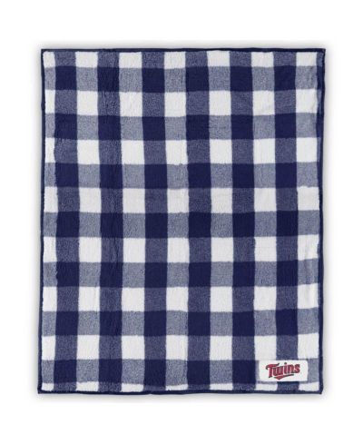Minnesota Twins 50" x 60" Buffalo Check флисовый плед