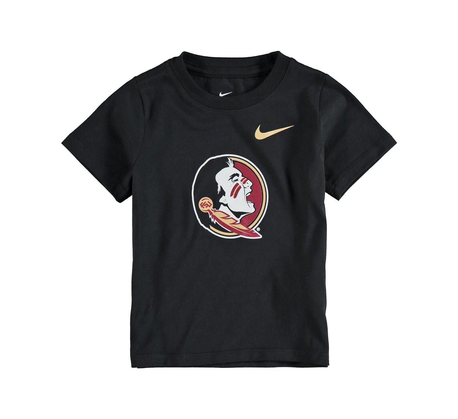 Детская футболка Nike Black Florida State Seminoles Logo для мальчиков и девочек