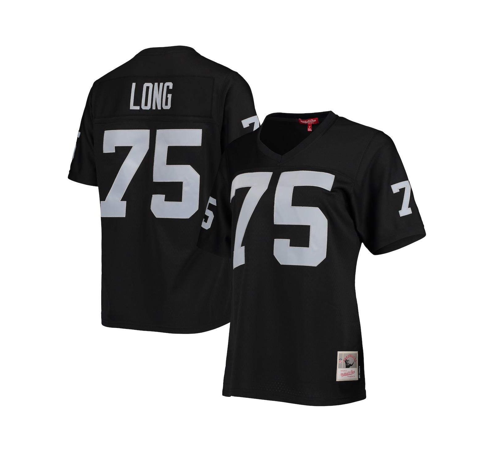 Мужская реплика джерси Mitchell & Ness Howie Long, Лас-Вегас Рэйдерс, чёрная
