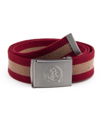 Men's Florida State Seminoles Fabric Belt