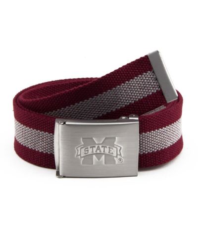 Men's Mississippi State Bulldogs Fabric Belt
