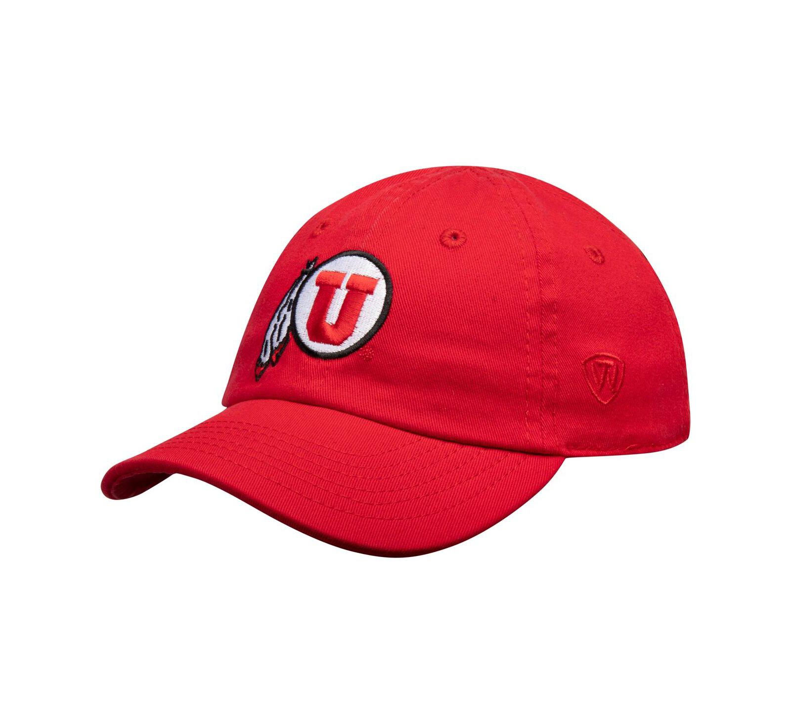 Infant Unisex Top of The World Red Utah Utes Mini Me Adjustable Hat