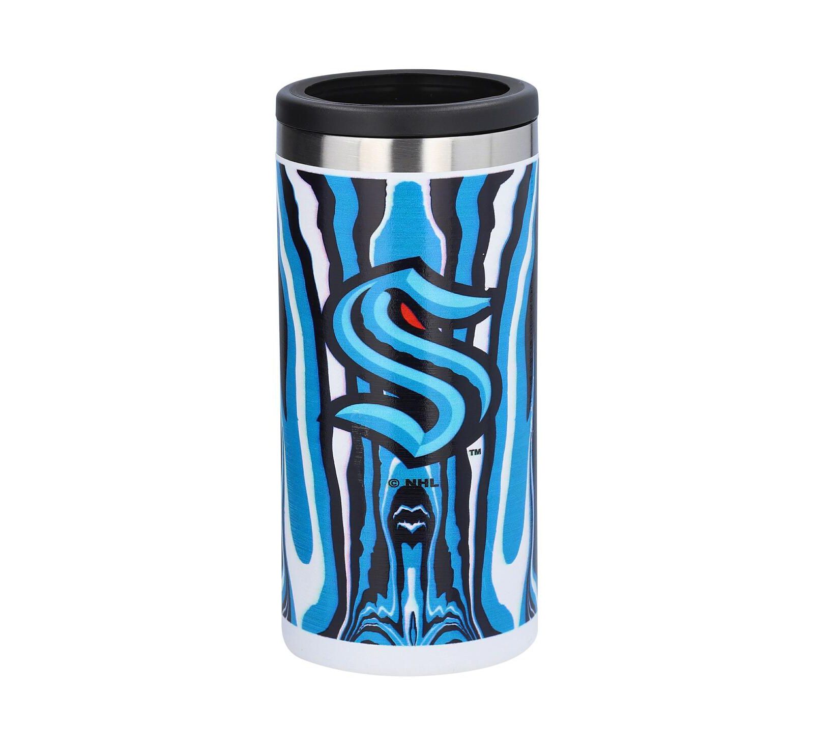 Seattle Kraken 12 oz Tie-Dye Slim Can Holder
